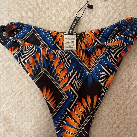 Pretty little thing matching 3 piece tribal swim pants set - Picture 5 of 5